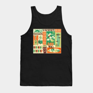 Surf Tiki Tank Top